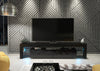 200cm TV Unit I Modern Cabinet TV Stand I Black High Gloss Doors I Free LED