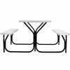 Outdoor Picnic Table and Bench Set Heavy-Duty Garden Furniture Gathering/Party