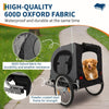 Bike Trailer for Kids 2 in1 Bicycle Trailer Buggy Rain UV Protection Foldable🔥
