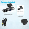 Car Dash Cam Video Recorder Camera Dual lens 1080P with 64GB SD Card