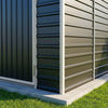 3-10FT Galvanised Garden Storage Shed Outdoor Apex /Pent Roof Log Tool House Box