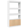 Highboard White 92x33x180 Engineered Wood C7I4