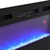 36" LED Fireplace Media Wall Fire & 70" TV Stand Freestanding Electric Heater