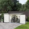 Outdoor Lockable Bicycle Shed Bike Storage Tool Box Garden Garbage Bin Shed