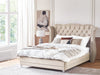 Velvet EU Super King Size Bed Beige AYETTE
