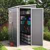 16x8 12x8 8x8FT Plastic Garden Tool Storage Shed Outdoor Lockable Bike Bin House