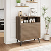 Storage Cabinet with Metal Leg Sideboard Buffet Living Room Entryway Hallway🔥