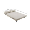 Dusk Seattle Pebble Corduroy Double Click Clack Sofa Bed RRP £599