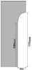 Radiator Cover Cabinet Modern MDF Wood Grey White Anthracite Small Medium Large
