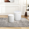 Small Footstool Ottoman Shoe Changing Stool Padded Foot Rest Entryway Livingroom