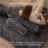 Modular Sectional Sofa L Shaped Memory Foam Corduroy Boneless Couches