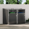 Large Wheelie Bin Storage Garden Bin Shed Dustbin Wheelie Bin Cover Steel 2 Shed