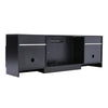 70inch TV Stand Cabinet with 32" Electric Fireplace & LED Light Modern Furniture