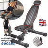Weight Bench Press, Adjustable Workout Benches for Home Gym Dumbbell Exercise