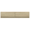 TV Wall Cabinet with Sonoma Oak 180x31x38 J2Y7