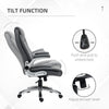 Vinsetto High Back Executive Office Chair Home Swivel Dark Grey