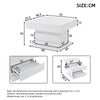 High Gloss White Coffee Table w/ Lift Top, 360° otation, Hidden Storage & Drawer