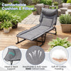Lounge Sleeper Bed w/6-Position Adjustable Backrest