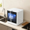 Table Top Dishwasher Small Portable Fully Automatic 5 Programs Touch Control