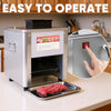 Commercial Electric Meat Cutter Slicer Kitchen Flesh Shredding Cutting Machine M