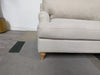 Dusk Hampshire Beige Textured Weave Traditional 3 Seater Sofa RRP £1629