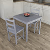 Solid Wooden Dining Table and 2 4 Chairs Set Home Kitchen Furniture