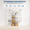 6-Cube Modular Wire Storage Unit,Closet Organizer Shelve for Bedroom,Living Room