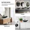 Bathroom Sink Basin Hand Wash Counter Top Oval Glass Bowl Pop up Tap Waste Set