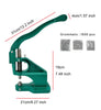 1500PCS 3 Dies Heavy Duty Hand Press 1500 Grommet Eyelet Machine Punch Tool Kit