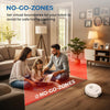 Robot Vacuum Cleaner with Mop Self Emptying Smart App Control Laser Navigation