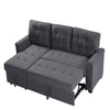3 Seater Sofa Bed Corner Couch Sectional Settee Sleep Reversible Storage Chaise
