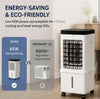 Portable Air Cooler, 15L Evaporative Air Cooler with 2 Ice Packs, Remote Control