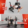 Adjustable Barbell Rack Squat Stand Pair Weight Lifting Bench Press Home Gym UK