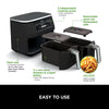 Ninja Foodi Dual Zone Air Fryer | 7.6L, 6 Functions | REFURB | AF300UK