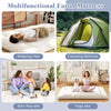 200 x 150 x 10cm Japanese Floor Mattress Futon Mattress Roll up Mattress-Beige