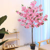 6ft Artificial Blossom Fake Cherry Tree Potted Plant Flower IndoorOutdoor 180CM