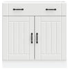 Kitchen Base Cabinet Lucca White Engineered Wood