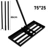 Lawn Leveling Rake 100cm x 25cm Level Lawn Tool with 79" Steel Extended Handle