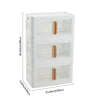 Stackable Storage Boxes Container Blanket Clothes Toy Organizer Cabinet Foldable