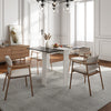 Drop Leaf Dining Table Large Folding Desk Space-Saving Kitchen Storage Breakfast