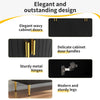 Modern Sideboard Storage Cabinet with Adjustable Shelves for Living Room Black