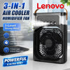 Lenovo Air Conditioner Ice Fan Mini USB Portable Air Cooler Humidifier
