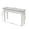 Mirrored Console Table Glass Dressing Table Bedroom Bevelled Venetian Furniture