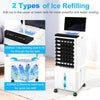 4 In 1 Mobile Portable Air Conditioner, 14L 60W Air Conditioning Unit with Detac