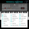 ♬Mustar 61 Keys Portable Learning Electronic Keyboard Piano Keyboard