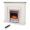 Freestanding Electric Fireplace Suite - Bempton Suite