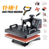 11 in 1 38x30cm Heat Press Machine Digital Transfer Sublimation Printer