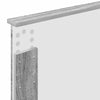 Bed Frame with Drawer Grey Sonoma 90 x 190 cm Engineered Wood