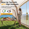 Inflatable Tents Blow Up Tent Waterproof Air Glamping 4 - 6 Person w/Pump