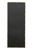 Extra Large Gold Window Garden Wall Mirror 59 x 24" 150 x 60cm MirrorOutlet